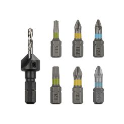 Set 7 piese zencuire insurubare FlipBit Wolfcraft 3085000