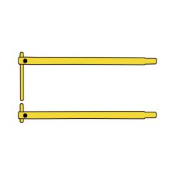 Set brate XD2 pentru sudura in puncte Telwin 803017, 350 mm, cu electrozi