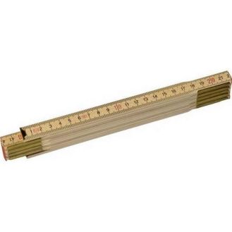 Metru de tamplarie Stanley 0-35-455, lemn natur, 2 m x 15 mm