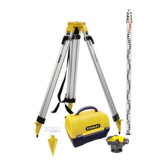 Set nivela optica Stanley AL24 GVP