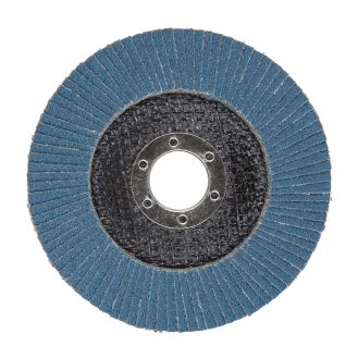 Disc lamelar Wolfcraft 2027000, granulatie 80, profil convex,115X22.23 mm