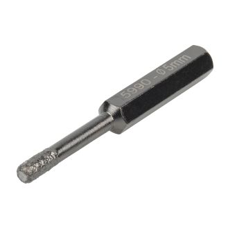 Burghiu diamantat, Wolfcraft 5990000, 5 mm, adancime de taiere 30 mm, tija hexagonala