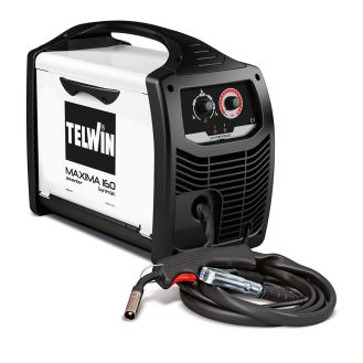 Aparat sudura MIG-MAG Telwin MAXIMA160SYNERGIC, 150 A, sarma otel 0.6-0.8  mm, cu accesorii