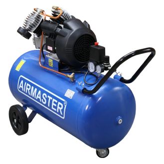 Compresor de aer Airmaster AIR10010NV-3 , 2.2 kW, 10 bar, 336 l/min, butelie 100 litri