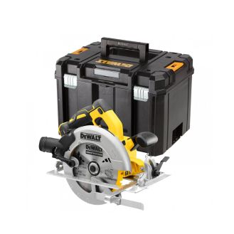 Fierastrau circular de mana DCS570NT, compatibil 18V XR, 184 mm, motor fara perii, valiza transport